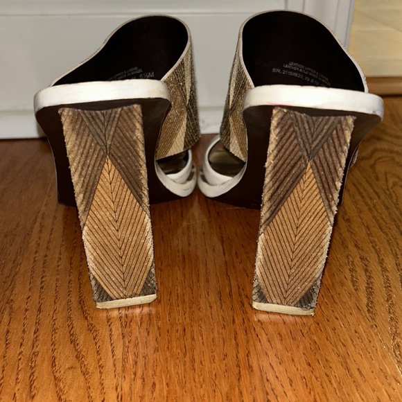 Tory Burch Block Heel Sandals - Picture 4 of 14